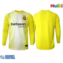 Inter Milan Golmanski Gostujuci Dres 2025-26 Dugi Rukav